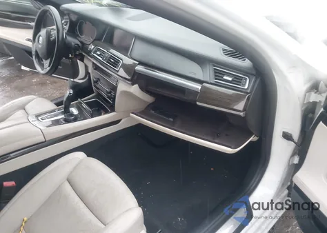 2014 BMW 750I из США, поврежденный, VIN WBAYA8C58ED228203